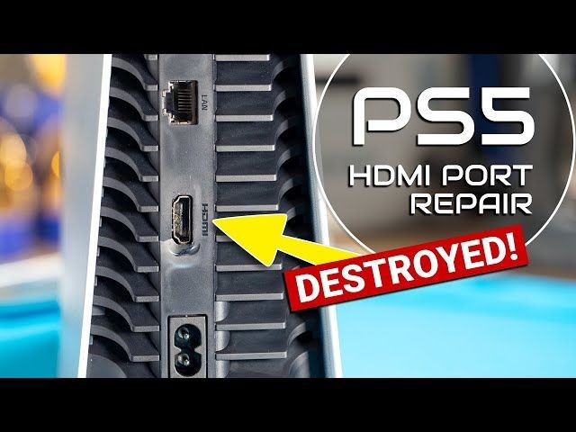 Broken PS5 HDMI